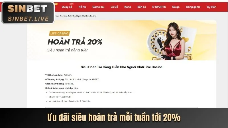 Hoàn trả hàng tuần tại helo888 bắn cá